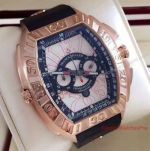 Replica Franck Muller Conquistador Grand Prix Watch Rose Gold Chronograph